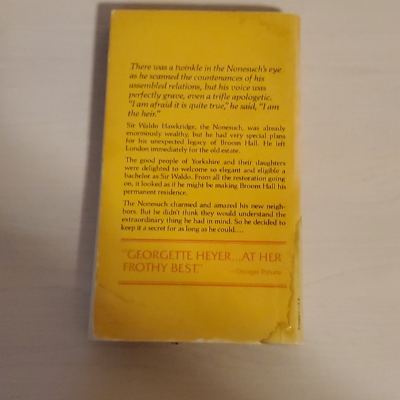 The Nonesuch by Georgette Heyer - Picture 2 of 2